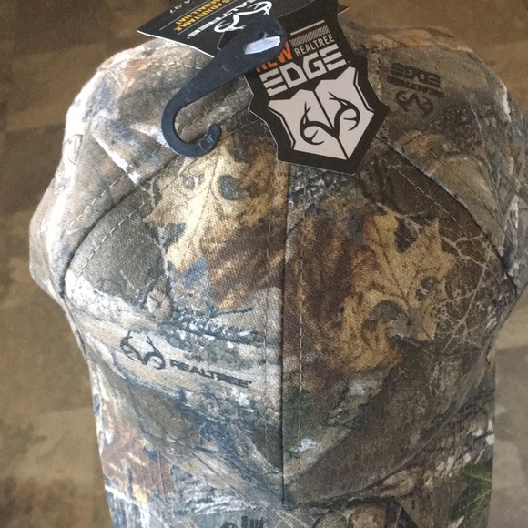 2 Realtree Edge, Men’s Adjustable Baseball Hat’s. GREEN CAMOUFLAGE. NWT. - Picture 6 of 9